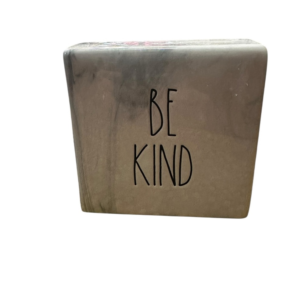Rae Dunn Be Kind Ceramic Decorative Paperweight EUC